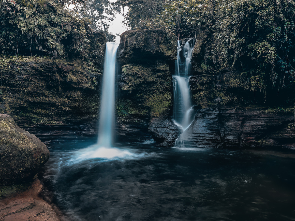 The Amarun Pakcha Waterfall as photographed by Alex Boas
