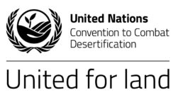 Logotipo de la Convención de las Naciones Unidas de Lucha contra la Desertificación